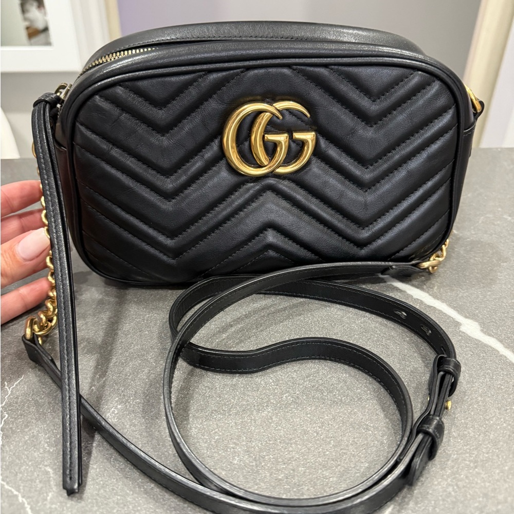Gucci Black Marmont